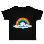 Toddler Clothes Rainbow Hearts Funny Humor Toddler Shirt Baby Clothes Cotton