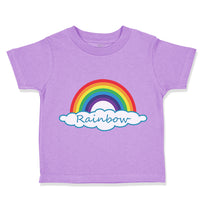 Toddler Clothes Rainbow Hearts Funny Humor Toddler Shirt Baby Clothes Cotton