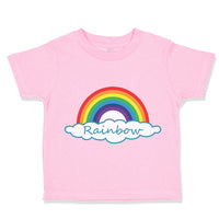 Toddler Clothes Rainbow Hearts Funny Humor Toddler Shirt Baby Clothes Cotton