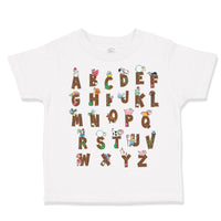 Toddler Clothes Abc Alphabet Elemenohpee Toddler Shirt Baby Clothes Cotton