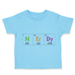 Toddler Clothes Nerdy N Er Dy Geek Funny Humor Toddler Shirt Baby Clothes Cotton