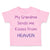 Toddler Clothes My Grandma Sends Me Kisses from Heaven Grandmother Toddler Shirt