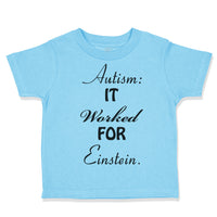 Toddler Clothes Autism: It Worked for Einstein Style A Autistic Puzzle Cotton