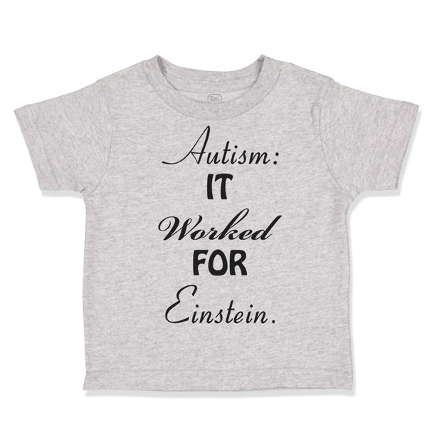 Autism: It Worked for Einstein Style A Autistic Puzzle