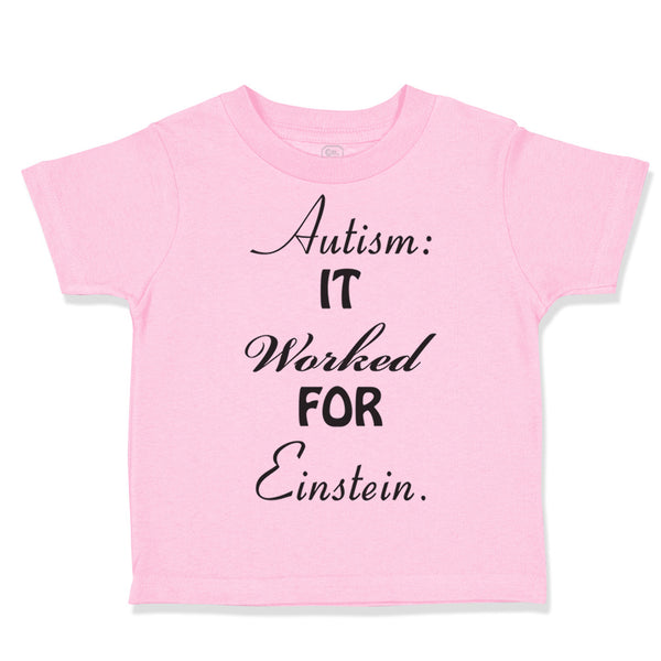 Toddler Clothes Autism: It Worked for Einstein Style A Autistic Puzzle Cotton
