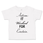 Toddler Clothes Autism: It Worked for Einstein Style A Autistic Puzzle Cotton