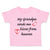 Toddler Clothes My Grandpa Sends Me Kisses from Heaven Grandpa Grandfather