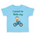 Cute Toddler Clothes I Want to Ride My Bike Toddler Shirt Baby Clothes Cotton