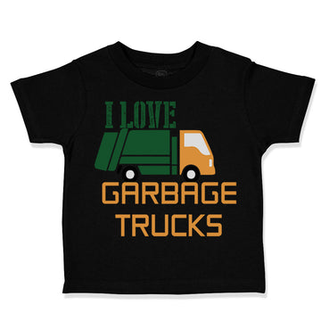 Toddler Clothes I Love Garbage Trucks Toddler Shirt Baby Clothes Cotton