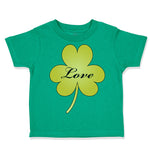Love Gold Shamrock St Patrick's Funny Humor