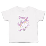Toddler Girl Clothes Unicorn Hunter A Girly Others Toddler Shirt Cotton