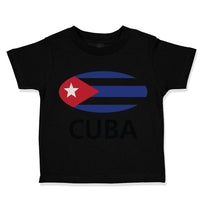 Toddler Clothes Cuba Flag Cuban Toddler Shirt Baby Clothes Cotton