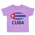 Toddler Clothes Cuba Flag Cuban Toddler Shirt Baby Clothes Cotton