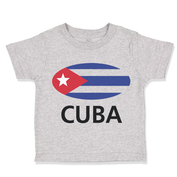 Toddler Clothes Cuba Flag Cuban Toddler Shirt Baby Clothes Cotton