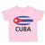 Toddler Clothes Cuba Flag Cuban Toddler Shirt Baby Clothes Cotton