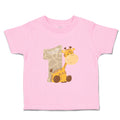 Toddler Clothes Safari Birthday 1 Alphabet & Monograms Animals Toddler Shirt
