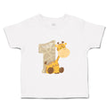 Toddler Clothes Safari Birthday 1 Alphabet & Monograms Animals Toddler Shirt