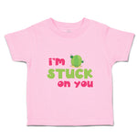 Toddler Clothes I Am Stuck on You Toddler Shirt Baby Clothes Cotton