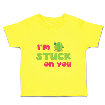 Toddler Clothes I Am Stuck on You Toddler Shirt Baby Clothes Cotton