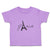 Toddler Clothes Paris Eiffel Tower Black Alphabet & Monograms Love Toddler Shirt