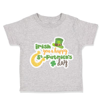 Toddler Clothes Irish You A Happy St Patrick's Day Irish Toddler Shirt Cotton