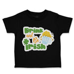 Toddler Clothes Drink and Be Irish St Patrick's Toddler Shirt Cotton