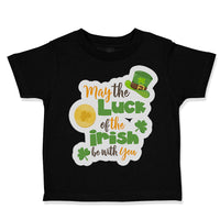 Toddler Clothes May The Luck of The Irish Be with You St Patrick's Toddler Shirt