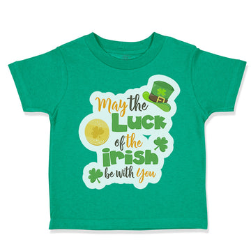 Toddler Clothes May The Luck of The Irish Be with You St Patrick's Toddler Shirt