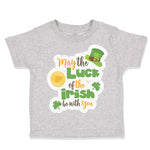 Toddler Clothes May The Luck of The Irish Be with You St Patrick's Toddler Shirt