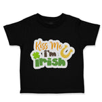 Toddler Clothes Kiss Me I Am Irish St Patrick's Toddler Shirt Cotton