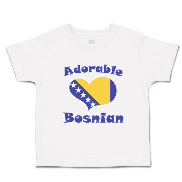 Toddler Clothes Adorable Bosnian Bosnia Herzegovina Countries Adorable Cotton