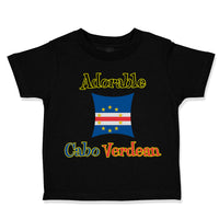 Toddler Clothes Adorable Cabo Verdean Cape Verde Toddler Shirt Cotton