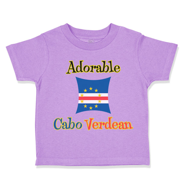 Toddler Clothes Adorable Cabo Verdean Cape Verde Toddler Shirt Cotton