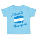 Toddler Clothes Adorable Nicaraguan Nicaragua Toddler Shirt Baby Clothes Cotton