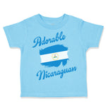 Toddler Clothes Adorable Nicaraguan Nicaragua Toddler Shirt Baby Clothes Cotton