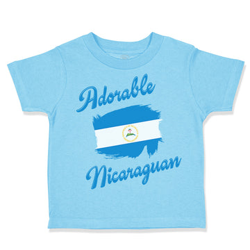 Toddler Clothes Adorable Nicaraguan Nicaragua Toddler Shirt Baby Clothes Cotton