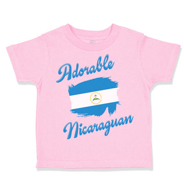 Toddler Clothes Adorable Nicaraguan Nicaragua Toddler Shirt Baby Clothes Cotton