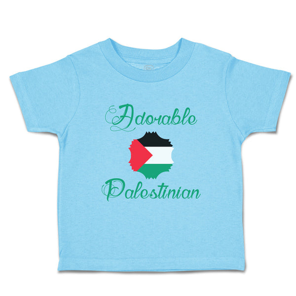 Toddler Clothes Adorable Palestinian Palestine Countries Adorable Toddler Shirt