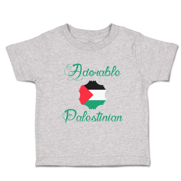 Toddler Clothes Adorable Palestinian Palestine Countries Adorable Toddler Shirt