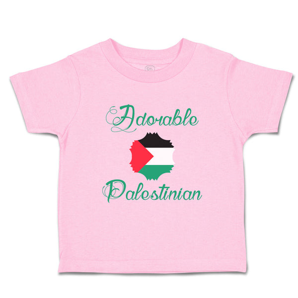 Toddler Clothes Adorable Palestinian Palestine Countries Adorable Toddler Shirt