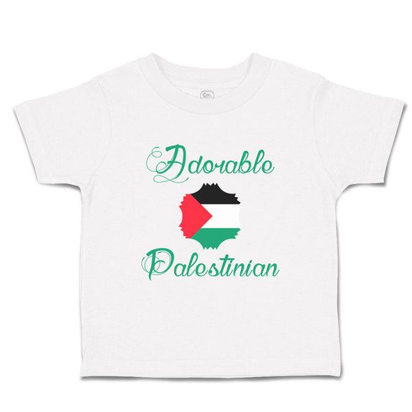 Toddler Clothes Adorable Palestinian Palestine Countries Adorable Toddler Shirt