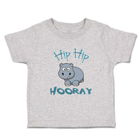Baby Hippo Hippopotamus Hip Hip Hooray White Animals Zoo