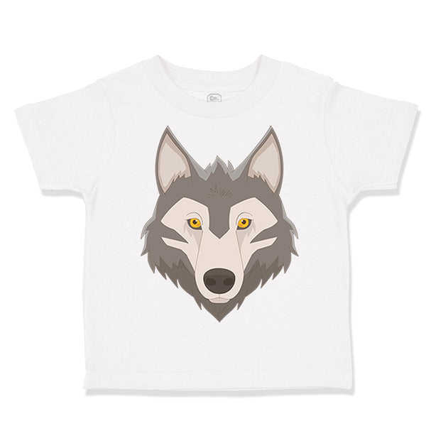 Toddler Clothes Wolf Head Toddler Shirt Baby Clothes Cotton