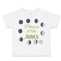 Toddler Clothes Phases of The Moon Planets Space Toddler Shirt Cotton