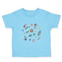 Toddler Clothes Solar System Planets Space Toddler Shirt Baby Clothes Cotton