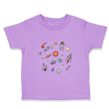 Toddler Clothes Solar System Planets Space Toddler Shirt Baby Clothes Cotton