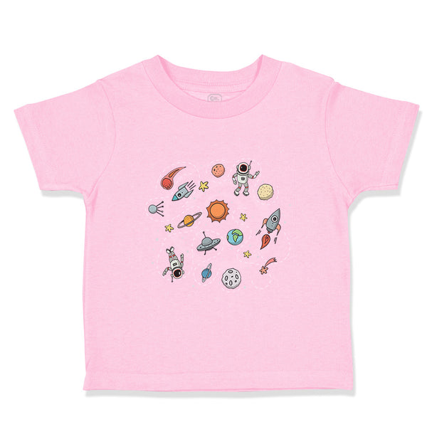 Toddler Clothes Solar System Planets Space Toddler Shirt Baby Clothes Cotton