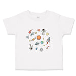 Toddler Clothes Solar System Planets Space Toddler Shirt Baby Clothes Cotton