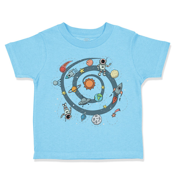 Toddler Clothes Space Ship Rocket Space Style B Toddler Shirt Cotton