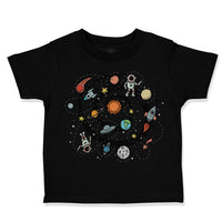 Toddler Clothes Space Ship Rocket Space Style B Toddler Shirt Cotton